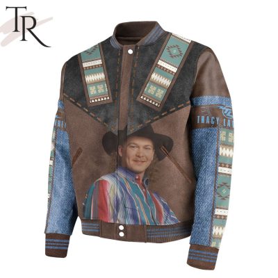Tracy Lawrence Time Marches On A Star Is Born A Star Burns Out Baseball Jacket