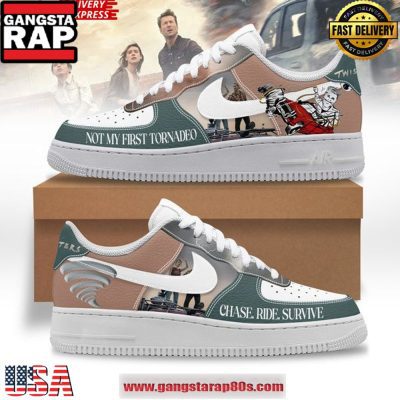 Twisters Movie Limited Edition Air Force 1 Sneakers Shoes