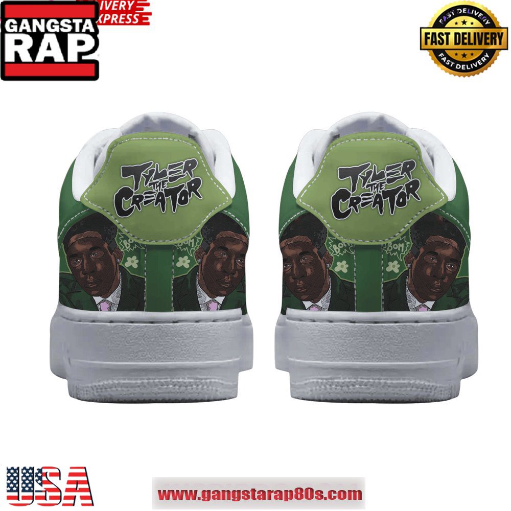 Tyler, The Creator Chromakopia Air Force 1 Running Sneakers Shoes Tyler, The Creator Chromakopia Air Force 1 Running Sneakers Shoes