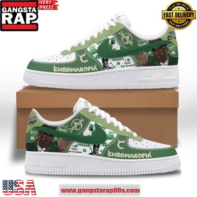 Tyler, The Creator Chromakopia Air Force 1 Running Sneakers Shoes