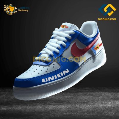 Union Berlin Custom Shoes Blue Bundesliga Air Force 1 DICONIG FASHION