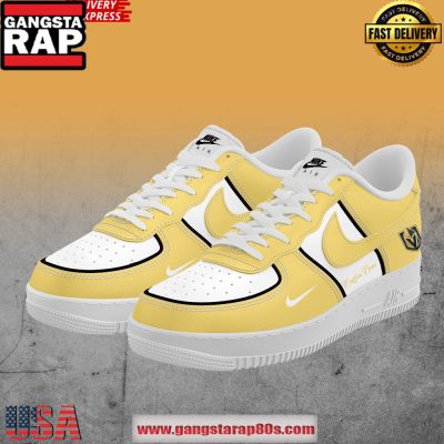 Vegas Golden Knights Custom Air Force 1 Running Sneakers Shoes