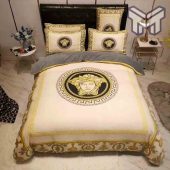 Versace Bedding Set Gianni Versace Beige Luxury Brand High End Bedding Set Home Decor.jpg - demo10