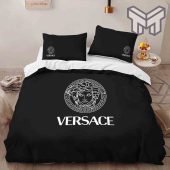 Versace Bedding Set Gianni Versace Black Luxury Brand High End Bedding Set Home Decor 1.jpg - demo10