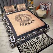 Versace Bedding Set Gianni Versace Brown Luxury Brand High End Bedding Set Home Decor.jpg - demo10