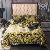 Versace Bedding Set Gianni Versace Gold Luxury Brand High End Bedding Set Home Decor.jpg - demo10