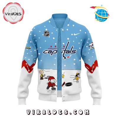 Washington Capitals Peanuts & Snoopy 2025 Baseball Jacket