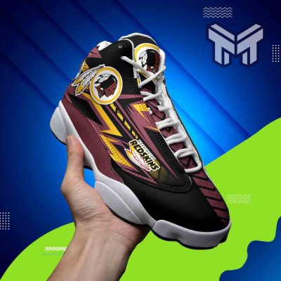 Washington Redskins Air Jordan 13, Nfl White Black J13 Shoes