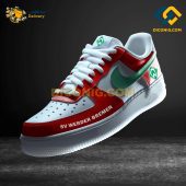 Werder Bremen Custom Shoes Red Bundesliga Air Force 1 DICONIG FASHION