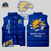West Coast Eagle AFL Sleeveless Jacket