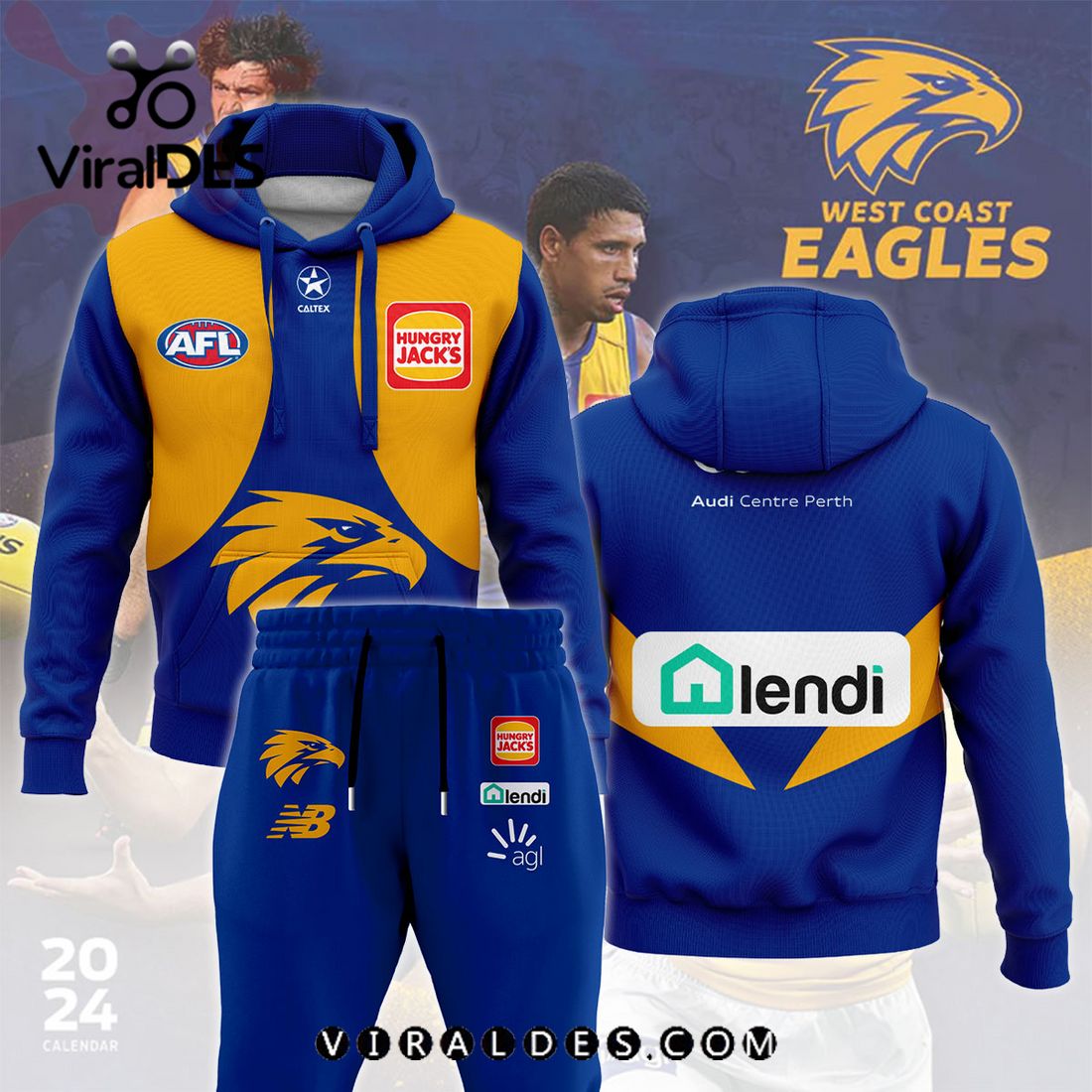 West Coast Eagles AFL Combo 2024 Hoodie, Jogger Limited Edition West Coast Eagles AFL Combo 2024 Hoodie, Jogger Limited Edition