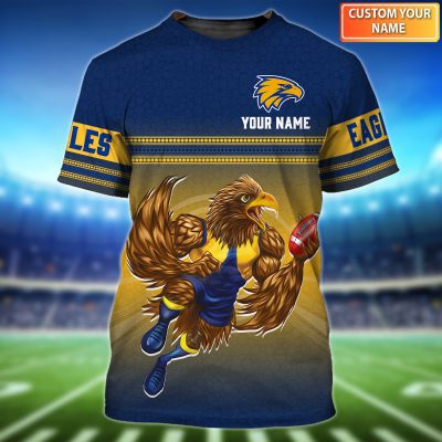 West Coast Eagles | West Coast Eagles Personalized Name 3D Tshirt