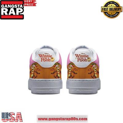 Winnie the Pooh Christmas Limited Edition Air Force 1 Running Sneakers Shoes