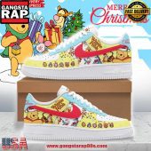 Winnie The Pooh Merry Christmas Limited Edition Air Force 1 Running Sneakers Shoes9805.jpg - demo10