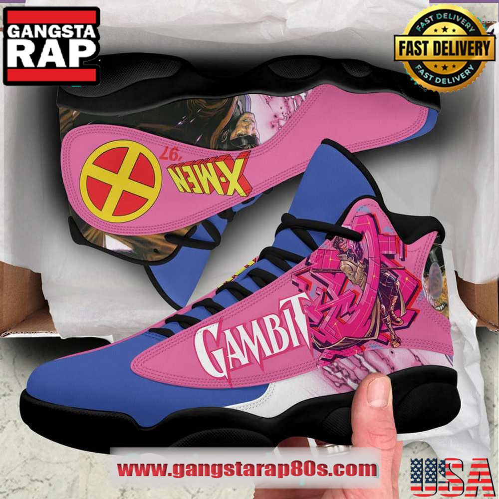 X-Men Gambit Air Jordan 13 Sneakers Shoess X-Men Gambit Air Jordan 13 Sneakers Shoess