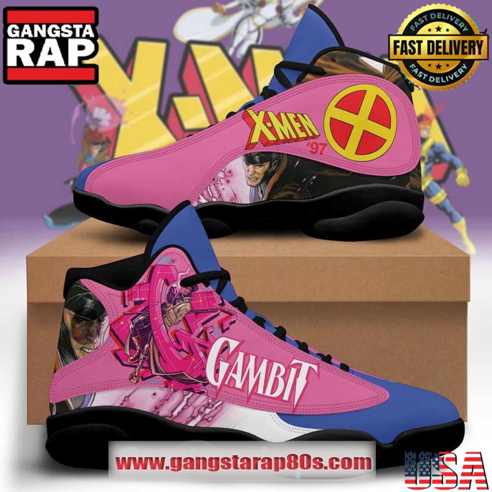 X-Men Gambit Air Jordan 13 Sneakers Shoess X-Men Gambit Air Jordan 13 Sneakers Shoess