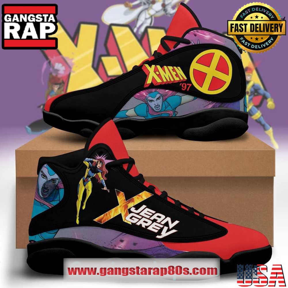 X-Men Jean Grey Air Jordan 13 Sneakers Shoess X-Men Jean Grey Air Jordan 13 Sneakers Shoess