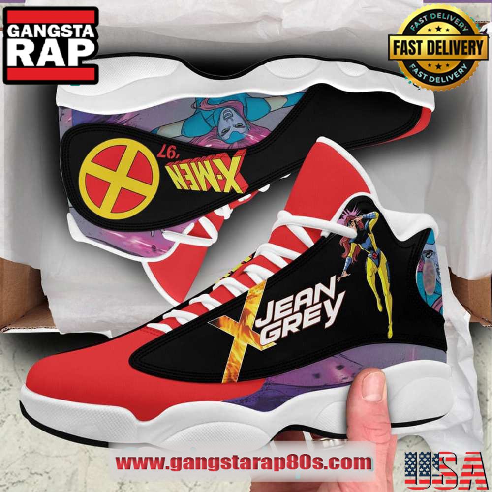 X-Men Jean Grey Air Jordan 13 Sneakers Shoess X-Men Jean Grey Air Jordan 13 Sneakers Shoess