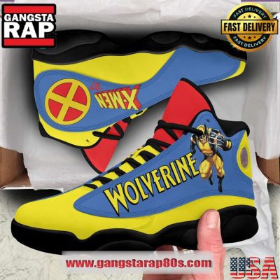 X-Men Wolverine Air Jordan 13 Sneakers Shoess