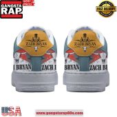 Zach Bryan The Quittin Time Tour Air Force 1 Running Sneakers Shoes6627.jpg - demo10