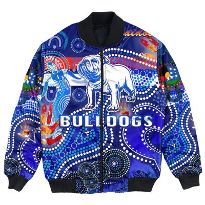 AFL Western Bulldogs Indigenous Bomber Jacket