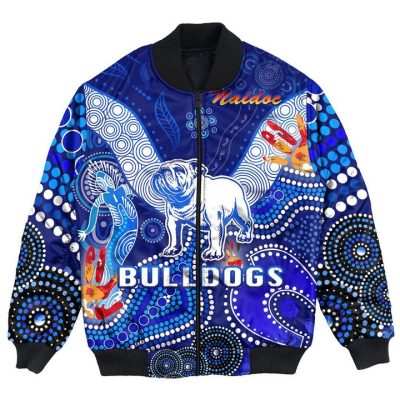NRL Canterbury-Bankstown Bulldogs Indigenous NAIDOC Bomber Jacket
