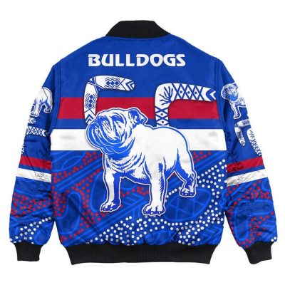 AFL Western Bulldogs Special Indigenous Bomber Jacket