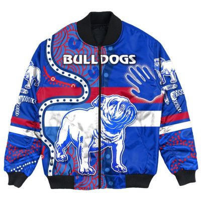 AFL Western Bulldogs Special Indigenous Bomber Jacket