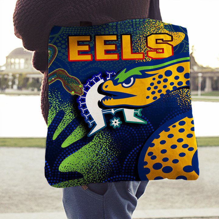 NRL Parramatta Eels NAIDOC Week Tote Bag NRL Parramatta Eels NAIDOC Week Tote Bag