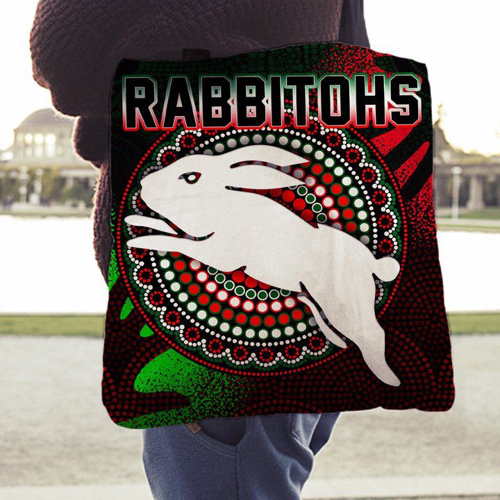 NRL South Sydney Rabbitohs NAIDOC Week Tote Bag NRL South Sydney Rabbitohs NAIDOC Week Tote Bag