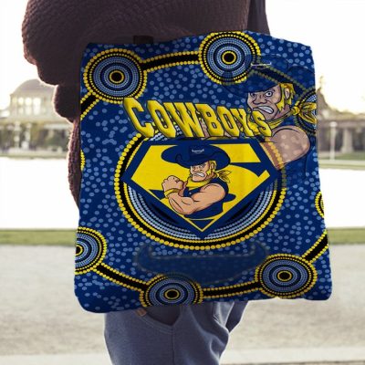 NRL North Queensland Cowboys Superman Tote Bag
