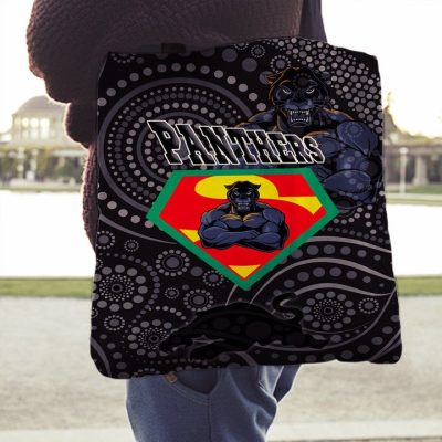 NRL Penrith Panthers Superman Tote Bag