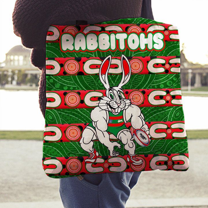 NRL South Sydney Rabbitohs Comic New Style Tote Bag NRL South Sydney Rabbitohs Comic New Style Tote Bag