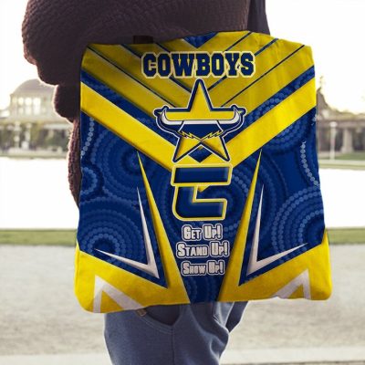 NRL North Queensland Cowboys NAIDOC Sporty Style Tote Bag