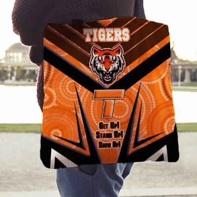 NRL Wests Tigers NAIDOC Sporty Style Tote Bag