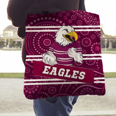NRL Manly Warringah Sea Eagles Indigenous Tote Bag
