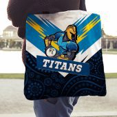 NRL Gold Coast Titans Mascot Indigenous Tote Bag