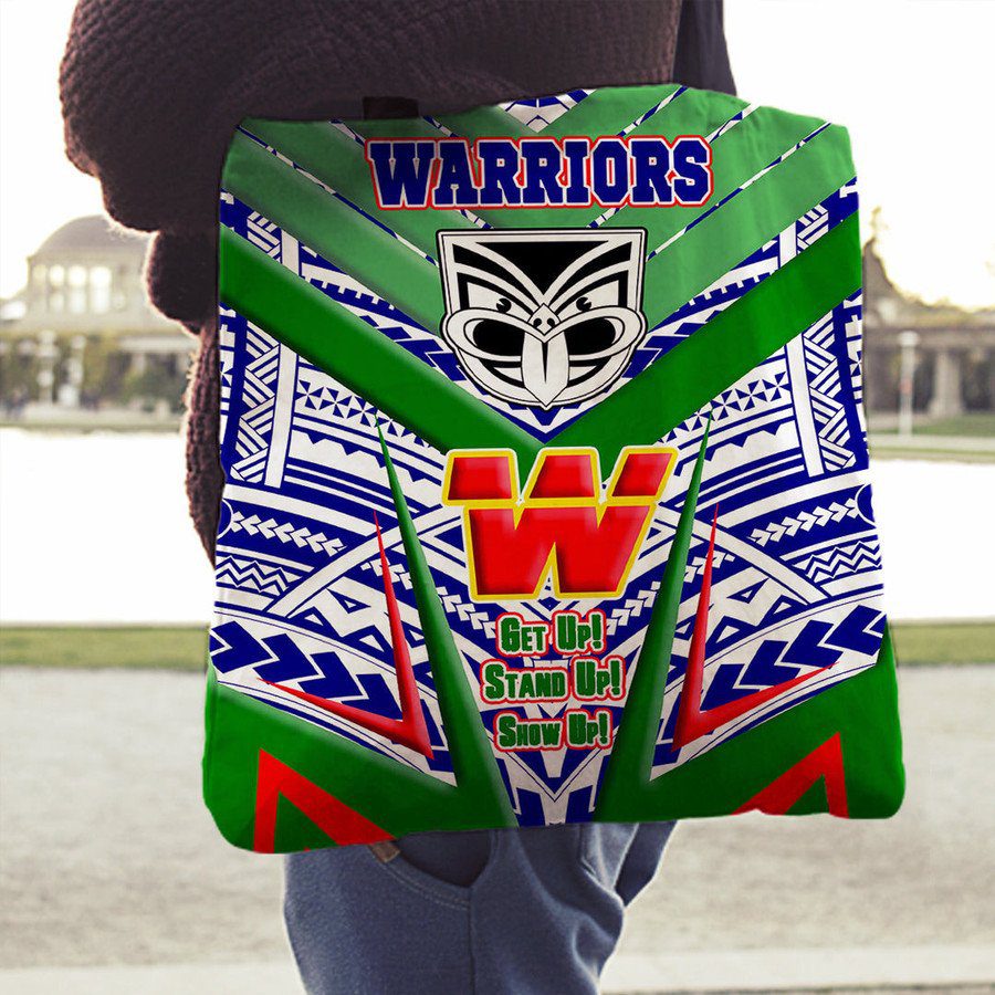 NRL New Zealand Warriors NAIDOC Sporty Style Tote Bag NRL New Zealand Warriors NAIDOC Sporty Style Tote Bag