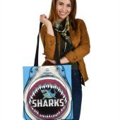 NRL Cronulla-Sutherland Sharks Mascot Tote Bag