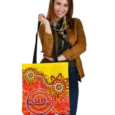 AFL Gold Coast Suns Aboriginal Tote Bag