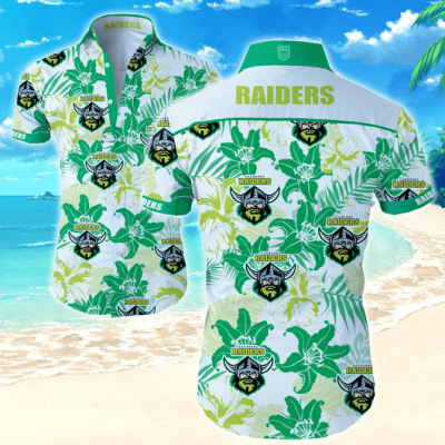 Canberra Raiders NRL Hawaiian Shirt