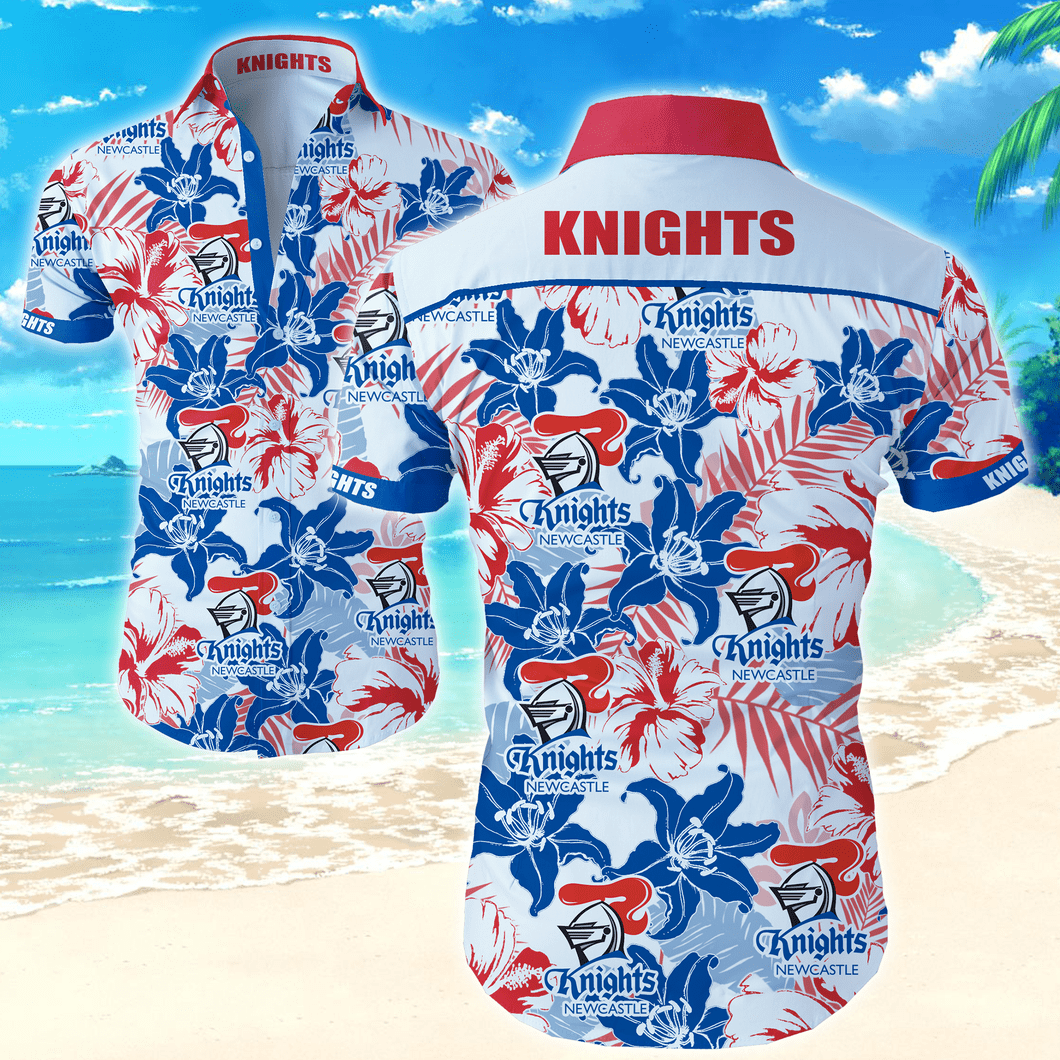 Newcastle Knights NRL Hawaiian Shirt Newcastle Knights NRL Hawaiian Shirt