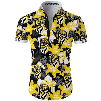 Richmond Football Club AFL Hawaiian Shirt