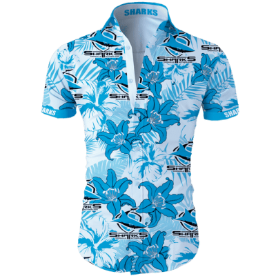 Cronulla Sharks NRL Hawaiian Shirt