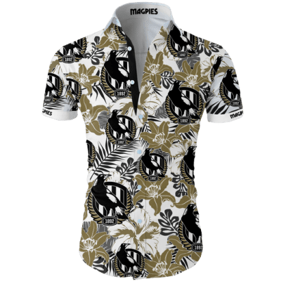 Collingwood Football Club AFL  Hawaiian Shirt