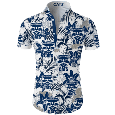 Geelong Football Club AFL Hawaiian Shirt