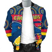 Afl Adelaide Crows Indigenous Blue Bomber Jacket 2.jpg - demo10