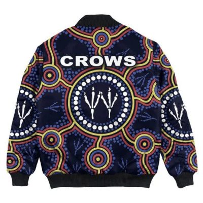 AFL Adelaide Crows Indigenous Bomber Jacket