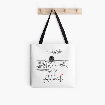 AFL Adelaide Crows White Airport Tote Bag