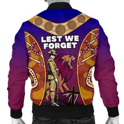 AFL Brisbane Lions ANZAC Day Bomber Jacket